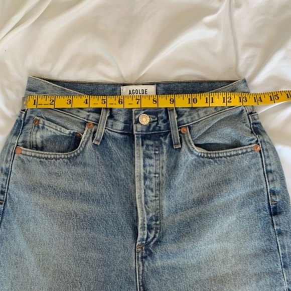 EUC Agolde Riley Jeans size 25 - Picture 5 of 6